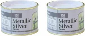 YSAMAX Metallic Silver Paint for Wood and Metal