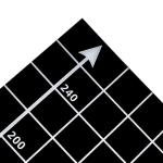 VOANZO 300x300mm 3D Printer Build Surface Stickers