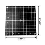 QWORK 3Pcs Flexible Magnetic Build Surface 220mm