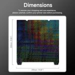 Creality 3D Printer Textured Build Plate 235mm