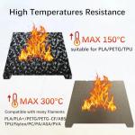 Wefuit 235mm Spring Steel Build Plate for 3D Printers