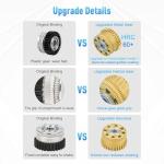K2 Plus Metal Extruder Gears Upgrade Kit
