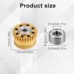 K2 Plus Extruder Gear Upgrade Kit - 2pcs