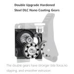 2-Pack Hardened Steel Extruder Gear Kit for K2 Plus