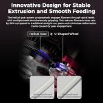 Creality DXC Dual Gear Extruder Kit for K1 Series