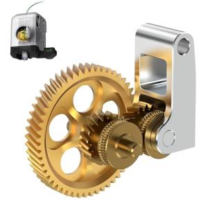 ENOMAKER Metal Extruder Gear Kit for Bambu Lab 3D Printers