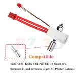 BZ 3D Ender 3 S1 Titanium Alloy Heatbreak Upgrade