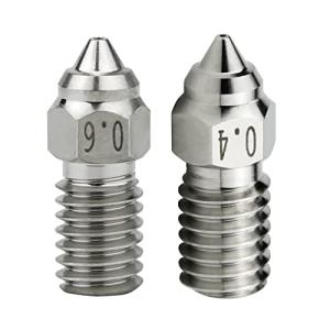 2-Pack Copper Hotend Nozzle Set for 3D Printers