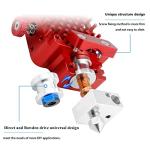 POLISI3D Dual Gear Extruder for Ender 3 & CR10