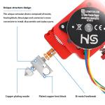 POLISI3D Dual Gear Extruder for Ender 3 & CR10