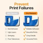 Slice Engineering Filament Dryer 2 Pack - Powerful & Refillable