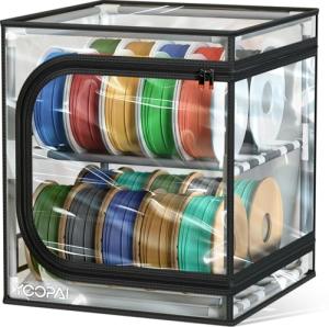 YOOPAI 3D Printer Filament Storage Box for 20 Rolls