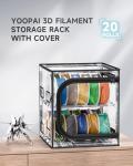 YOOPAI 3D Printer Filament Storage Box for 20 Rolls
