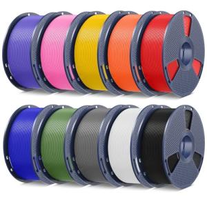 SUNLU 10KG Upgrade PLA+2.0 3D Printer Filament