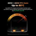 Creality Space Pi 3D Filament Dryer for 4 Spools