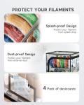 YOOPAI 3D Printer Filament Storage Box for 20 Rolls
