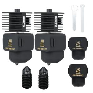 Xirbbo Hotend Nozzles 0.2mm & 0.6mm for Bambu Lab