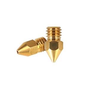 Creality Ender 3 Brass Nozzles 5 Pack 0.4mm