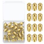MK8 Ender 3 Brass Hotend Nozzle Kit, 20 Pcs