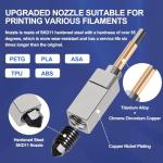 Bambu Lab P1P/P1S Hotend Replacement Kit