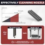 8 Pack Silicone Nozzle Brush for Bambu Lab A1