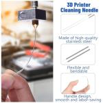 Trifletopia 20PCS 0.4mm Stainless Steel Nozzle Cleaner