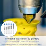 Trifletopia 20PCS 0.4mm Stainless Steel Nozzle Cleaner
