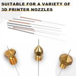 20pcs 0.35mm Stainless Steel Nozzle Cleaning Needles