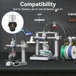 A1/A1 Mini Quick-Swap Hotend Nozzle 2-Pack