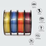 iSANMATE Dual Color Silk PLA Filament Set
