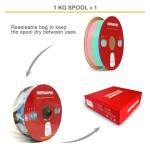 RepRapper Rainbow 3D Printer PLA Filament 1kg