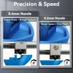 A1/A1 Mini Quick-Swap Hotend Nozzle 2-Pack