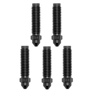 Hardened Steel Nozzle Set for Centauri 3D Printer