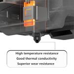 Hardened Steel Nozzle Set for Centauri 3D Printer