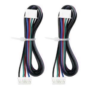Tiardey 2PCS 500MM 4-Pin to 6-Pin Motor Cables