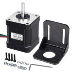 5 PCS Nema 17 Stepper Motors with Mounting Brackets