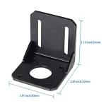 5 PCS Nema 17 Stepper Motors with Mounting Brackets