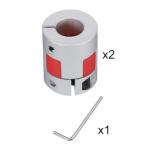 Aluminum Flexible Coupler 10mm for 3D Printers