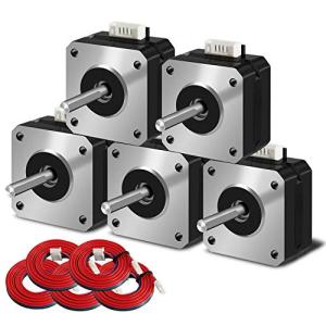 5-Pack iMetrx Nema 17 Stepper Motors for 3D Printers