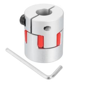 Flexible Aluminum Motor Coupler for 3D Printers