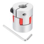 Flexible Aluminum Motor Coupler for 3D Printers