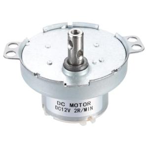 12V 2RPM Brushed Gear Motor for 3D Printers