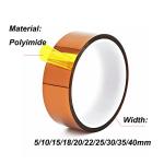 Qrity High Temp Adhesive Tape, 25mm x 33m