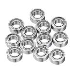 12 Pcs MR63ZZ 3D Printer Ball Bearings