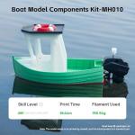 Bamboo Lab Makerworld 3D Boat Model Kit