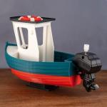 Bamboo Lab Makerworld 3D Boat Model Kit