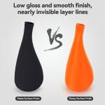 Matte Black PLA Filament 1.75mm - 1kg Spool