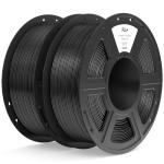 ELEGOO 1.75mm Black PLA+ Filament 2KG Spool