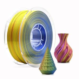 Triple Color Silk PLA 3D Printer Filament