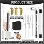 ANYCUBIC Kobra 3 Hotend Extruder Kit 34pcs